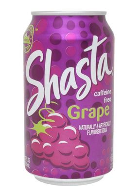 Shasta Grape 12oz Can