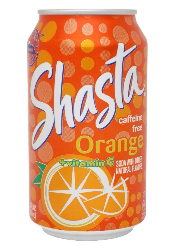 Shasta Orange 12oz Can