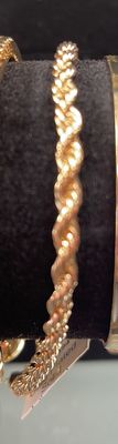 Gold Plated Rope #2 Bracelet
