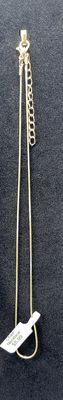 Gold Plated Snake Chain Necklace
