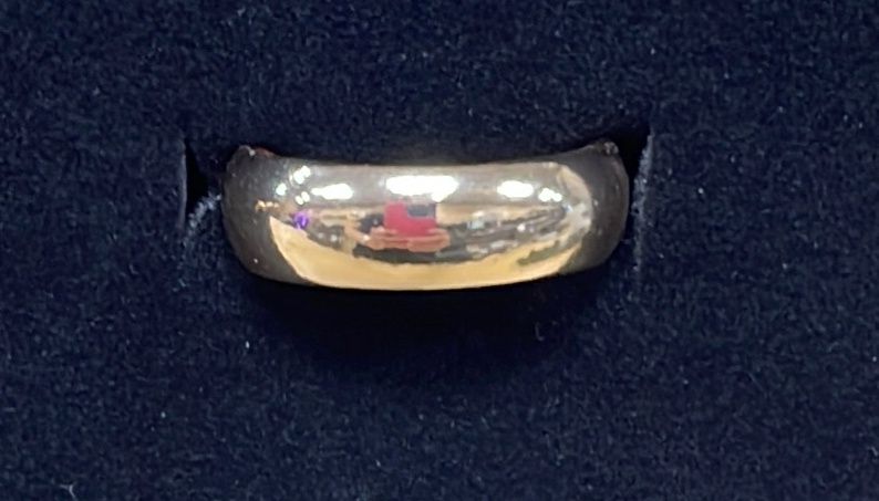 GP Solid Wide Band Ring Sz 7