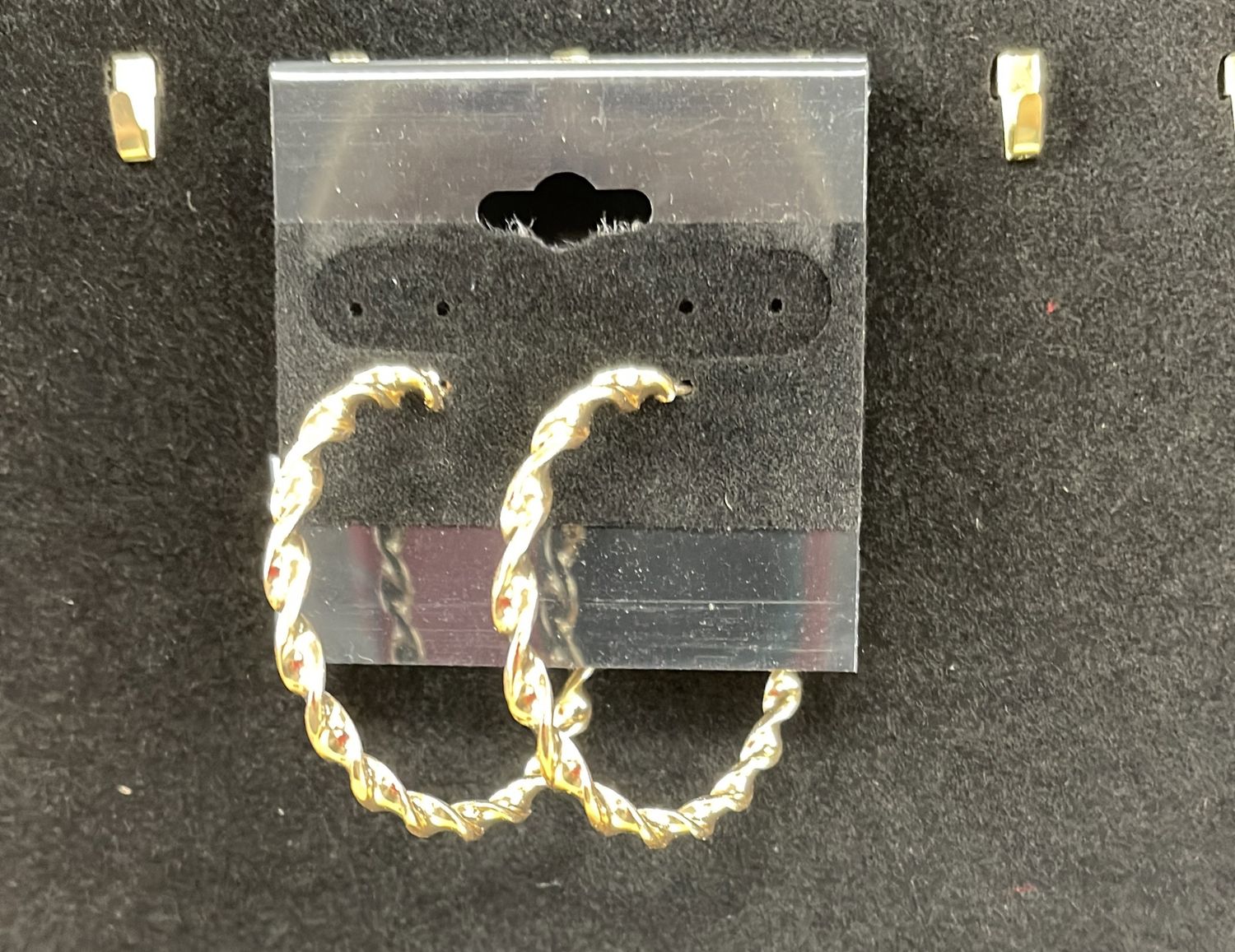 GP Large Twisted Hoop Earrings
