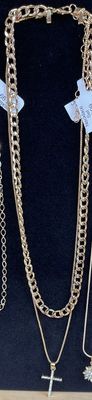 GP Cross 2pc Necklace Set