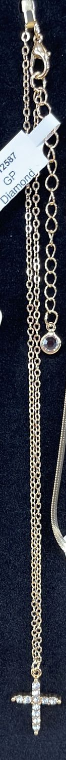 GP Diamond Cross Necklace