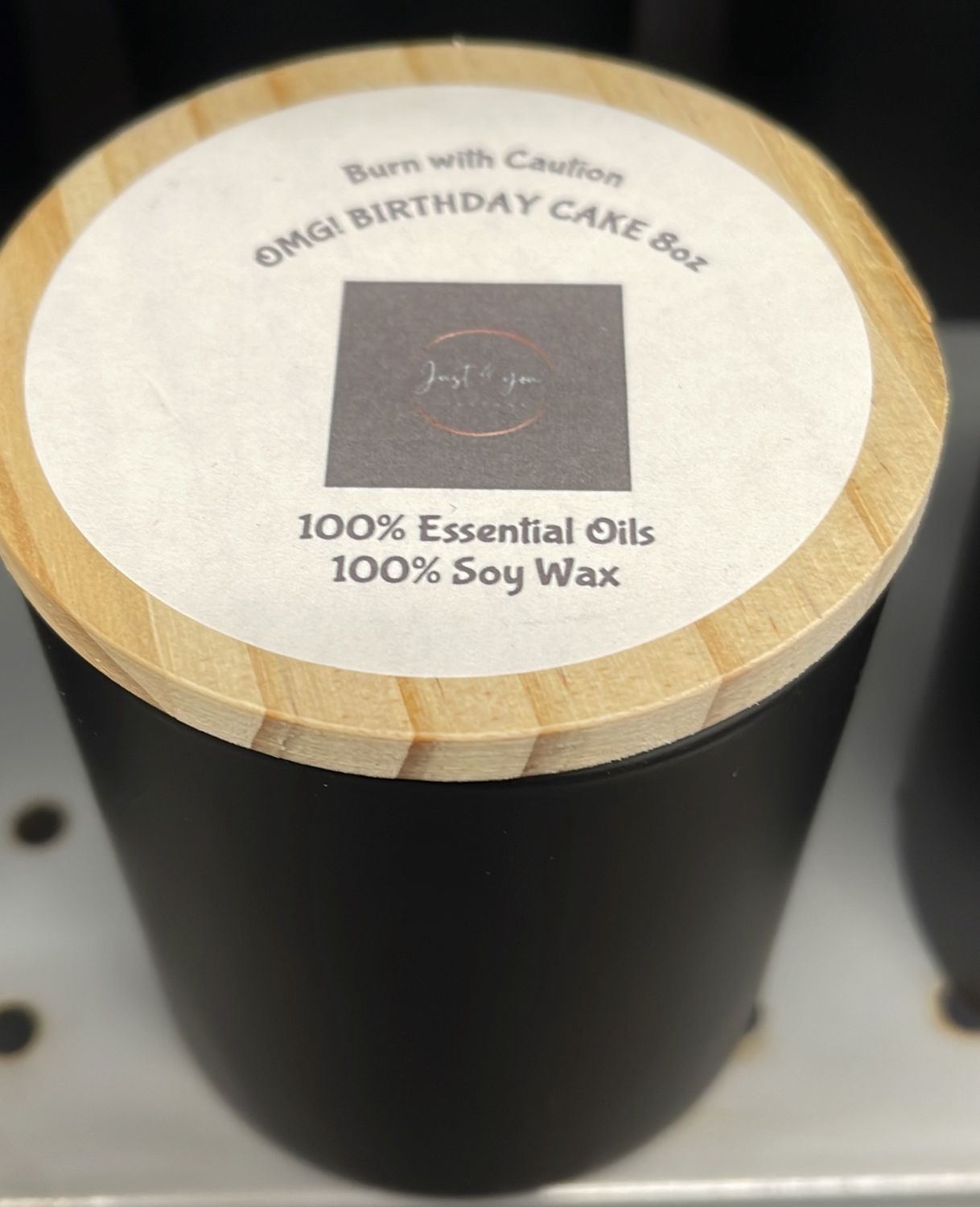 Birthday Cake 8oz Candle