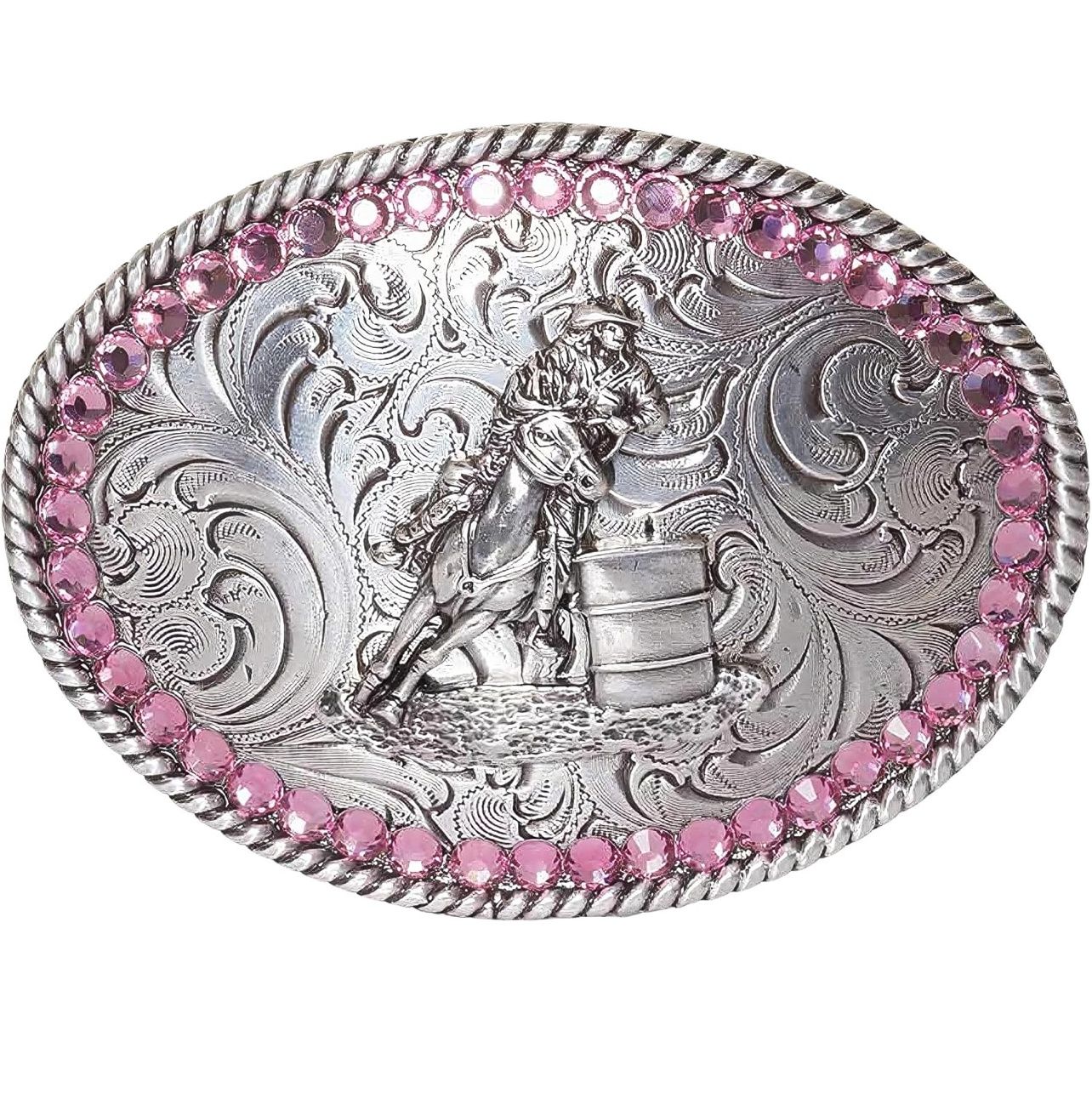 Youth Barrel Racing Belt Buckle
