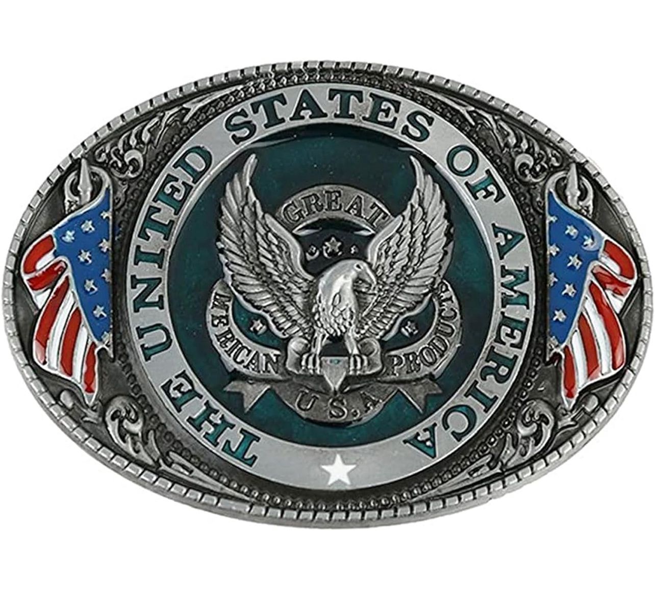 USA Belt Buckle