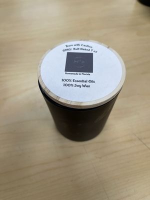 Butt Naked 7oz Candle