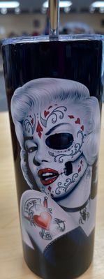 Marilyn Monroe Day of The Dead 20oz Tumbler