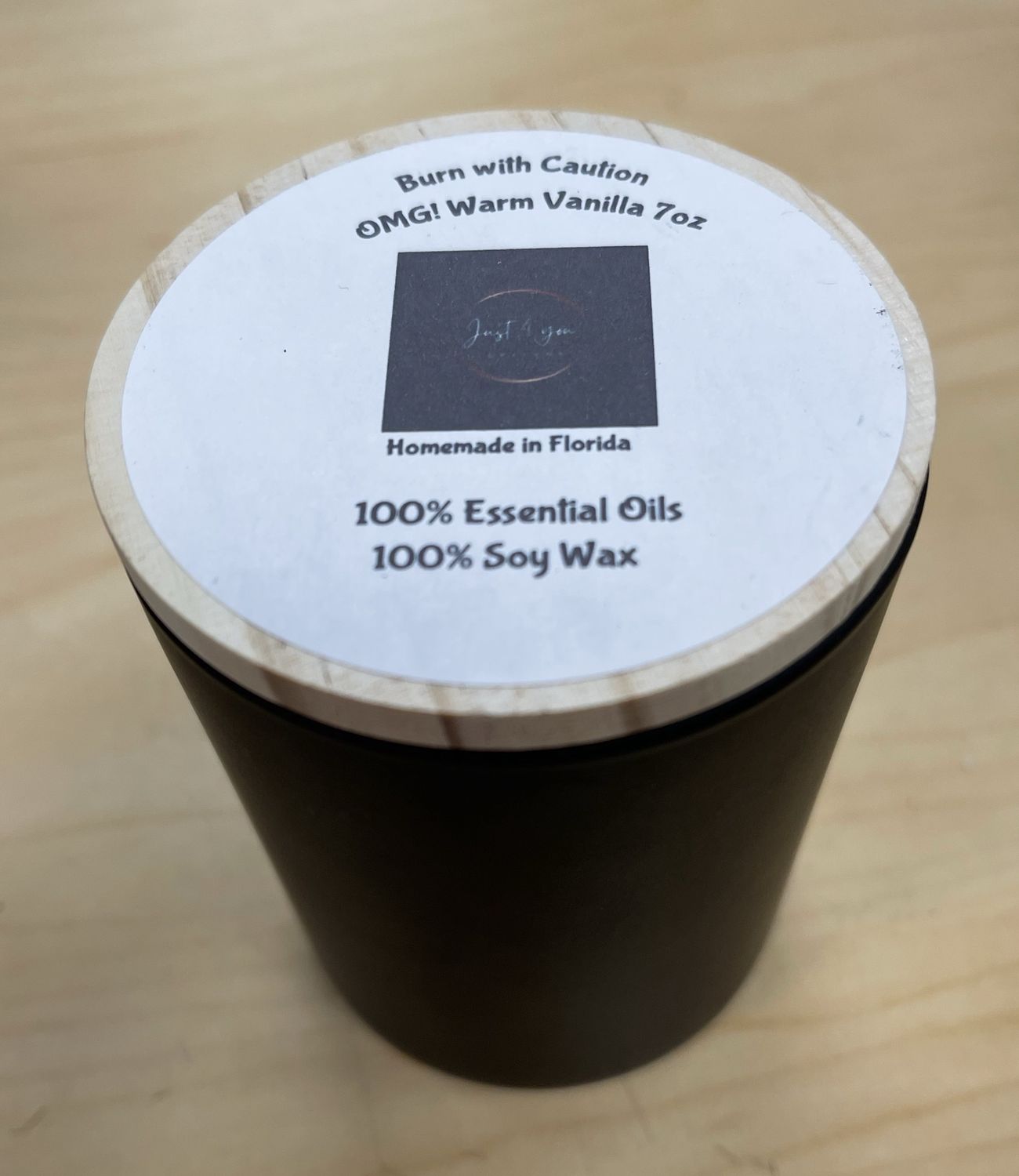 Warm Vanilla 7oz Candle