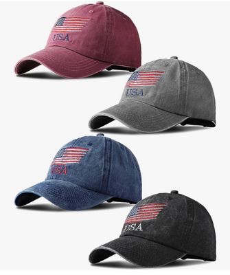 Blue USA Ball Cap