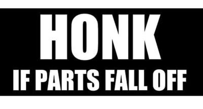 Honk Decal
