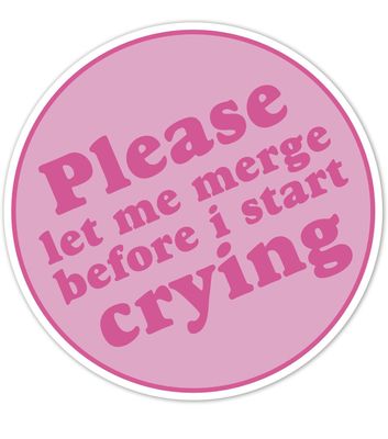 Pink Merge Decal