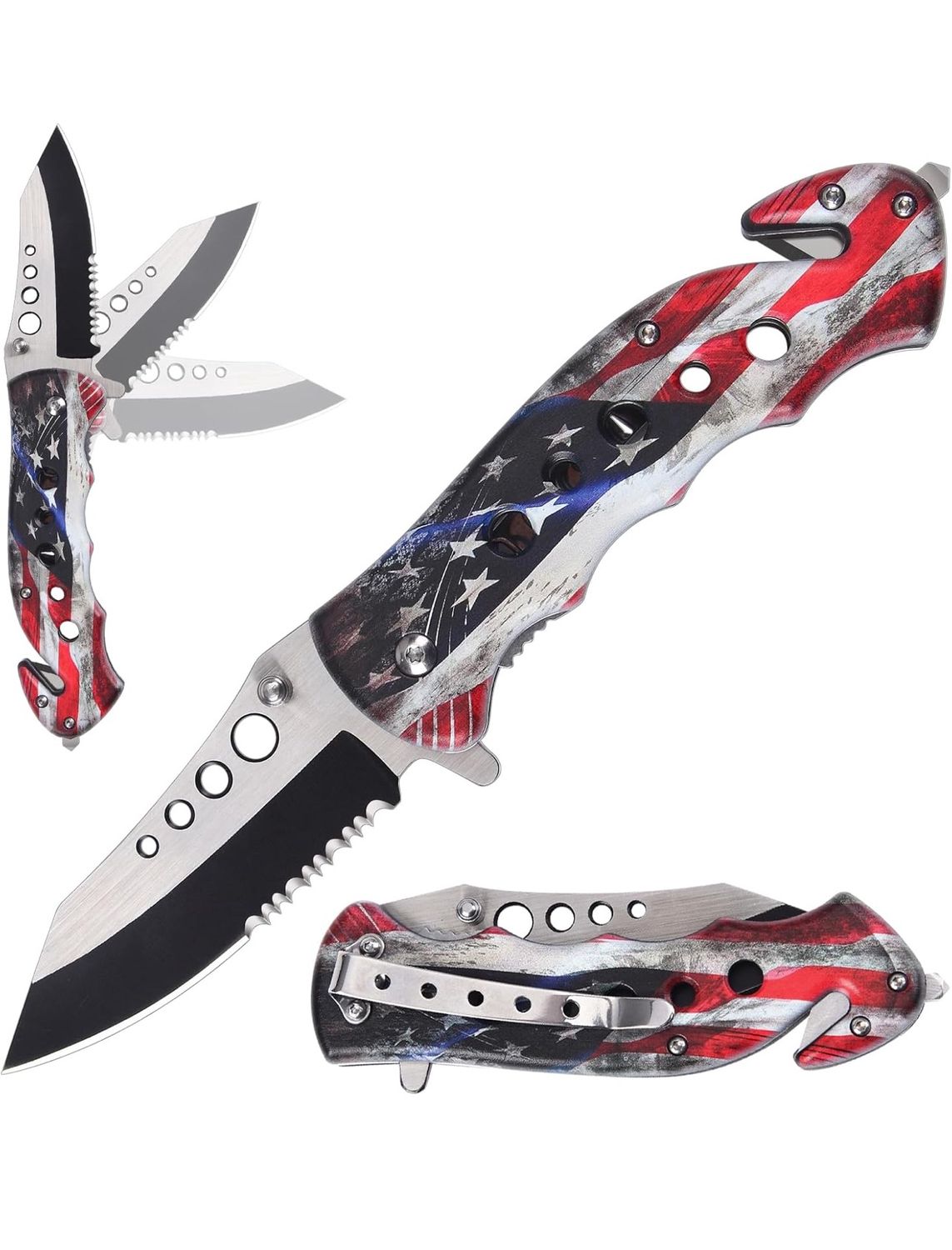 Flag Tactical Knife