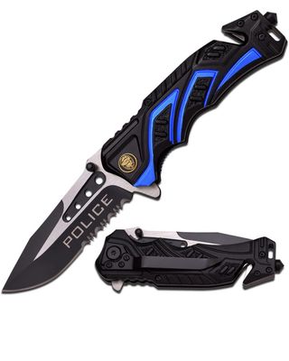 Blue/Blk Two Tone Knife