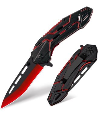 Red/Blk Pocket Knife
