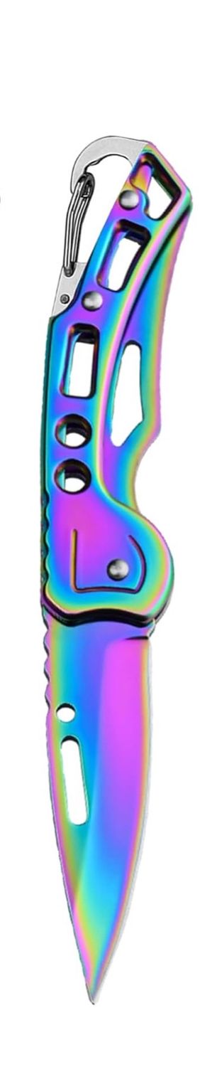 Multi Color Knife w/ Keychain