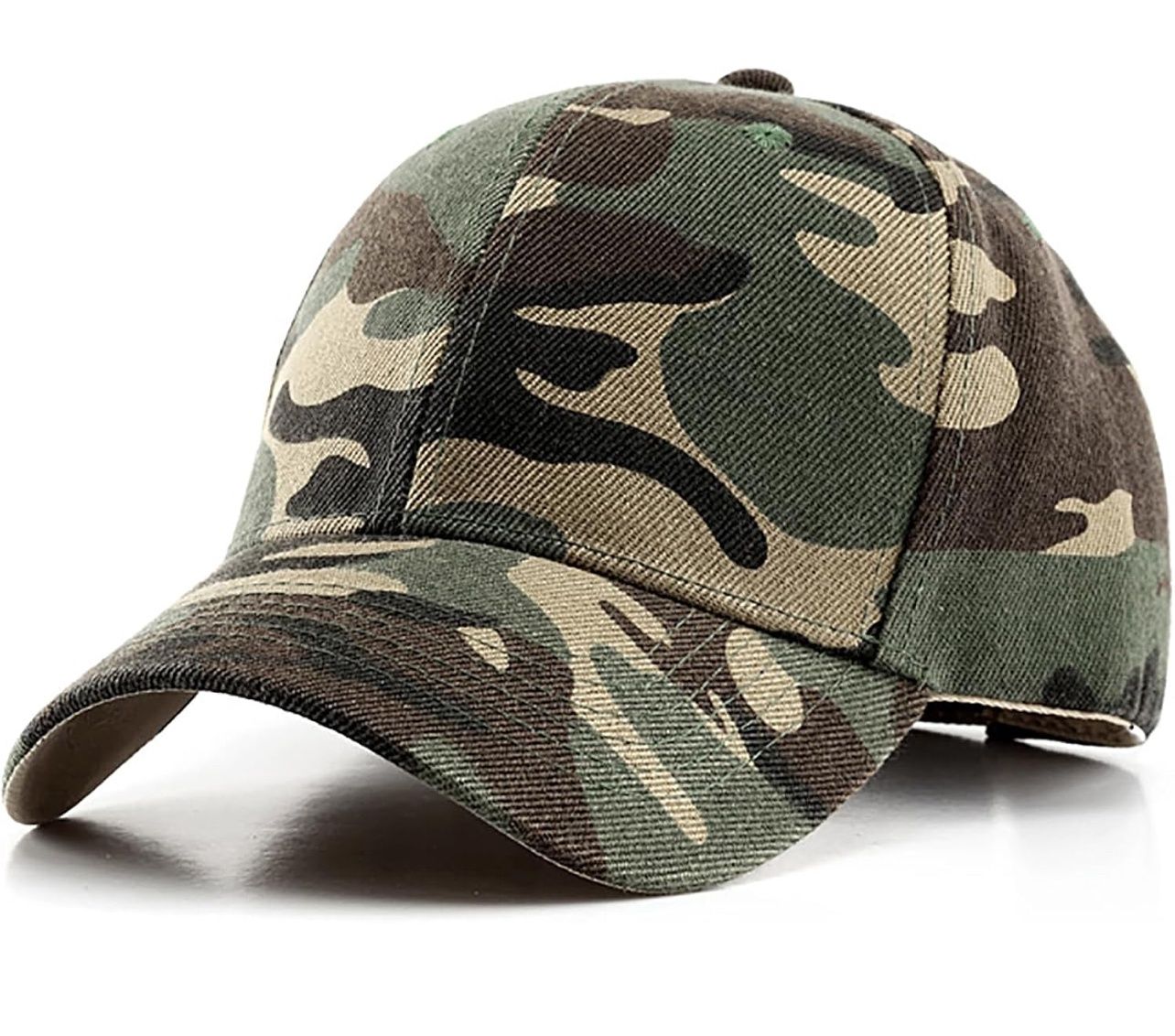 Green CAMO Ball Cap