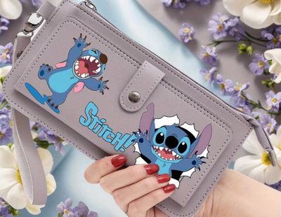 Stitch Purple Wallet