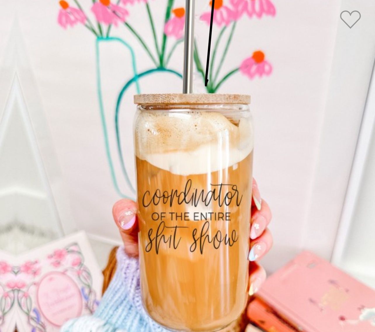 Coordinator of the Entire SS Glass Tumbler 17oz