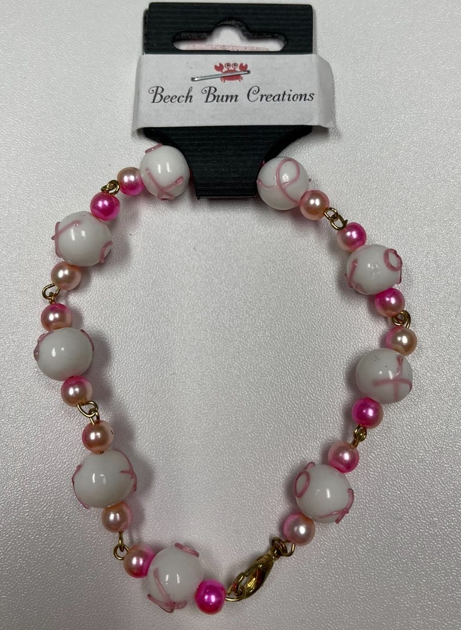 Pink Ribbon Bracelet