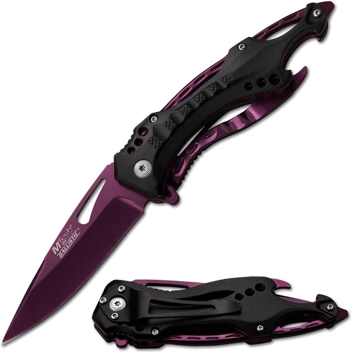 MT-A705PE 3.75" Purple Knife