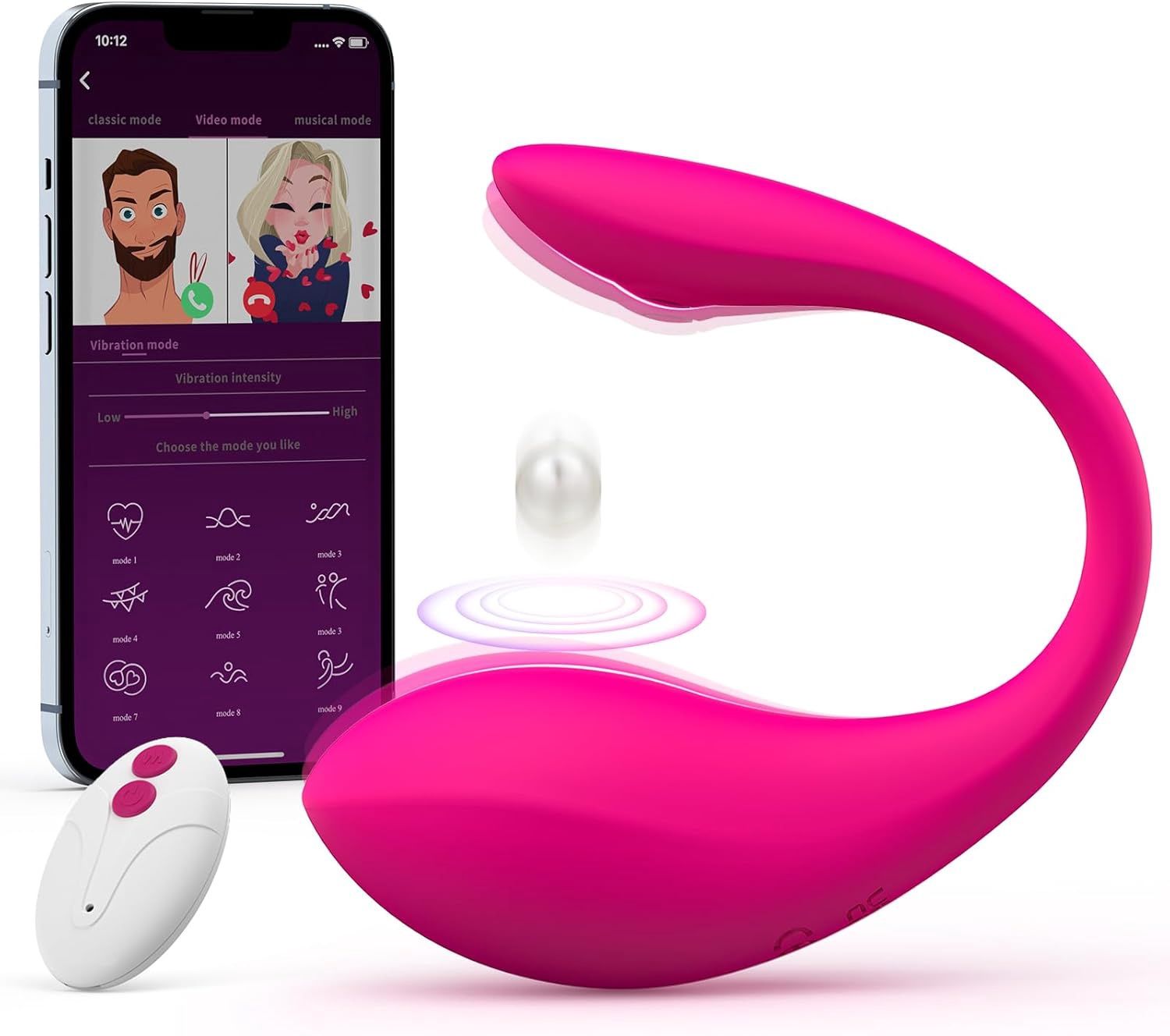 Wearable Vibrator App &amp; Remote Controlled
