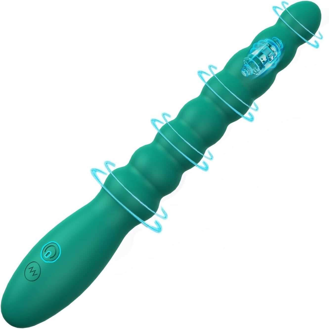 Green Vibrating Anal Baton