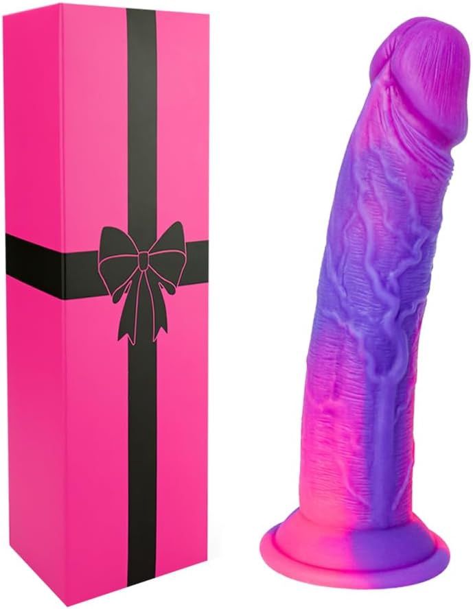 Silicone Realistic Dildo 8"