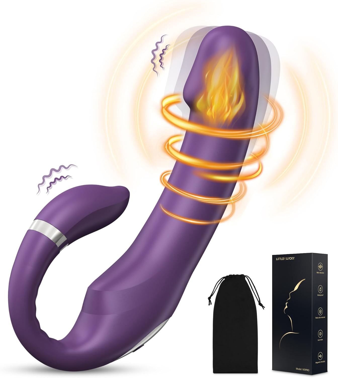 Purple Dildo Vibrator