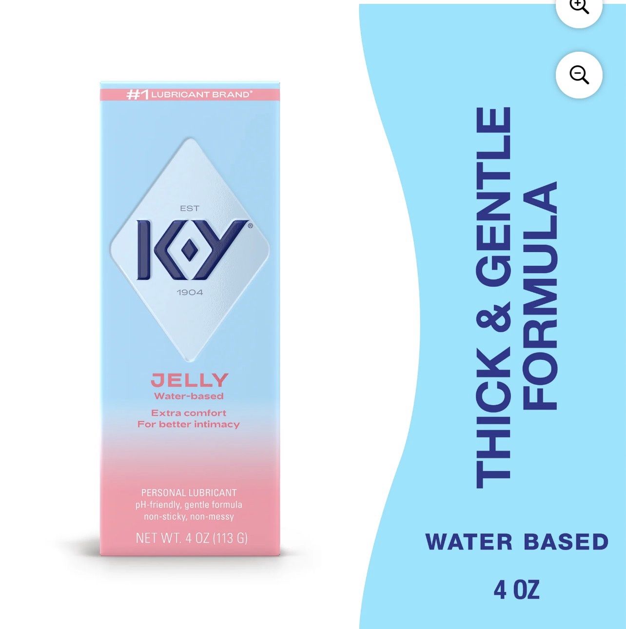 KY Jelly Personal Lubricant 4oz