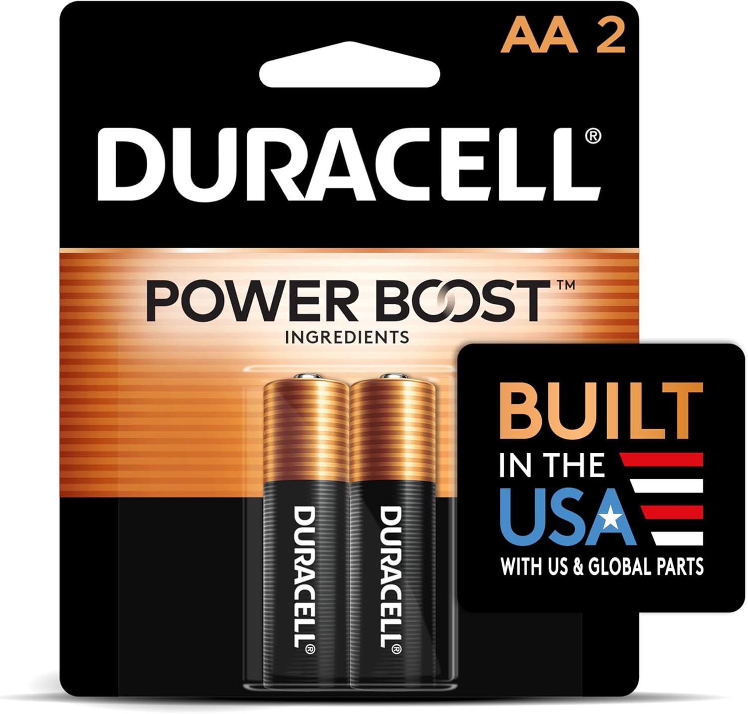 Duracell AA Batteries 2pk