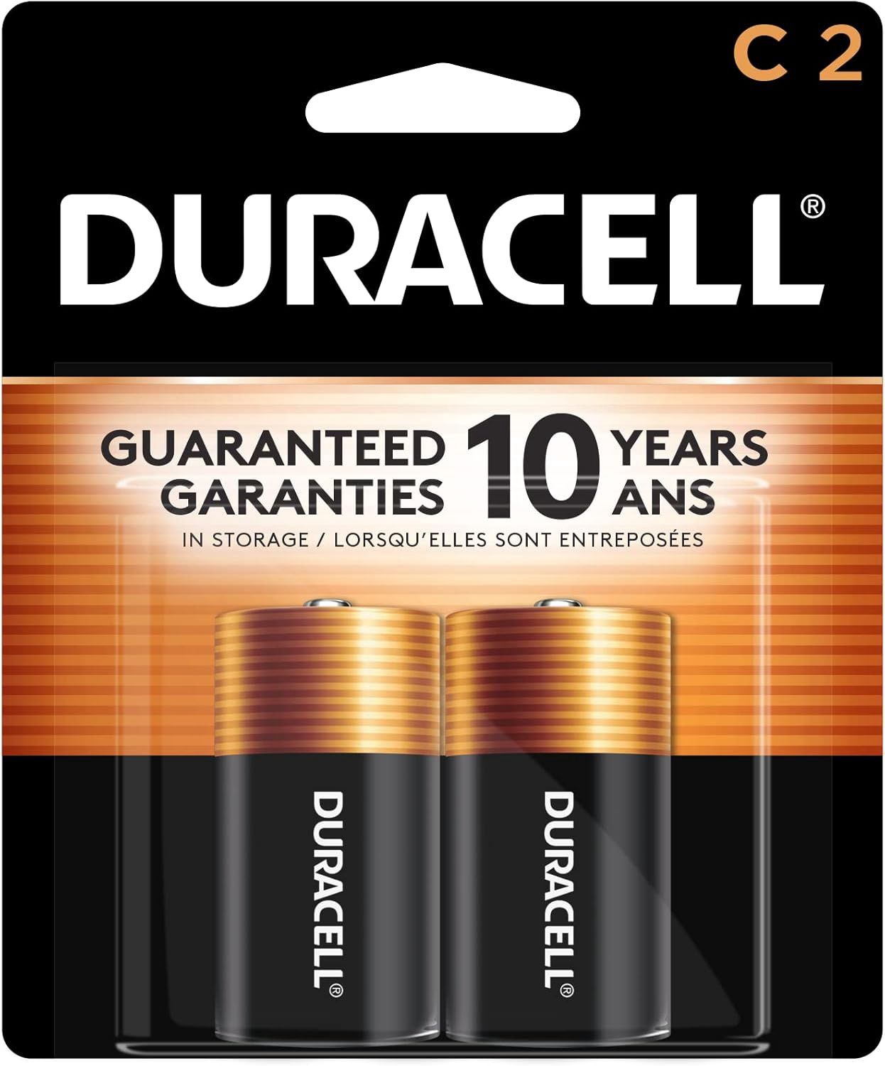 Duracell C Batteries 2pk