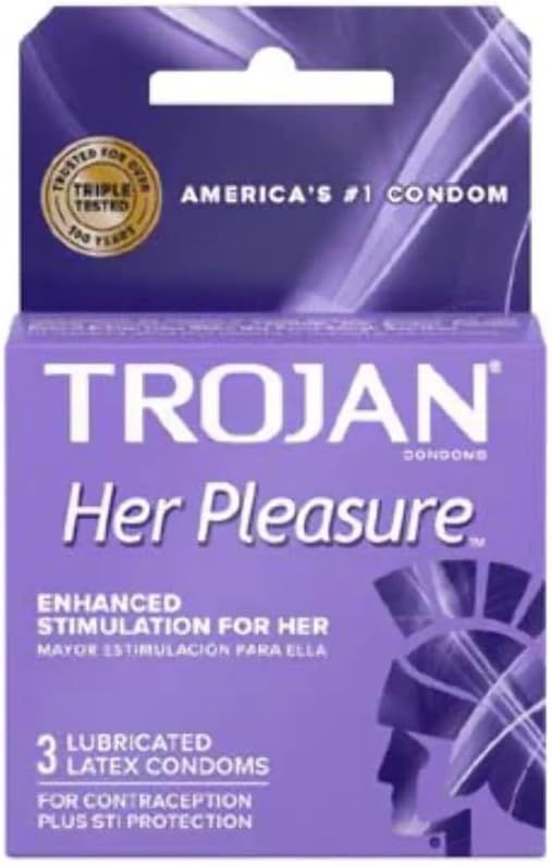 Her Pleasure 3pk Condoms