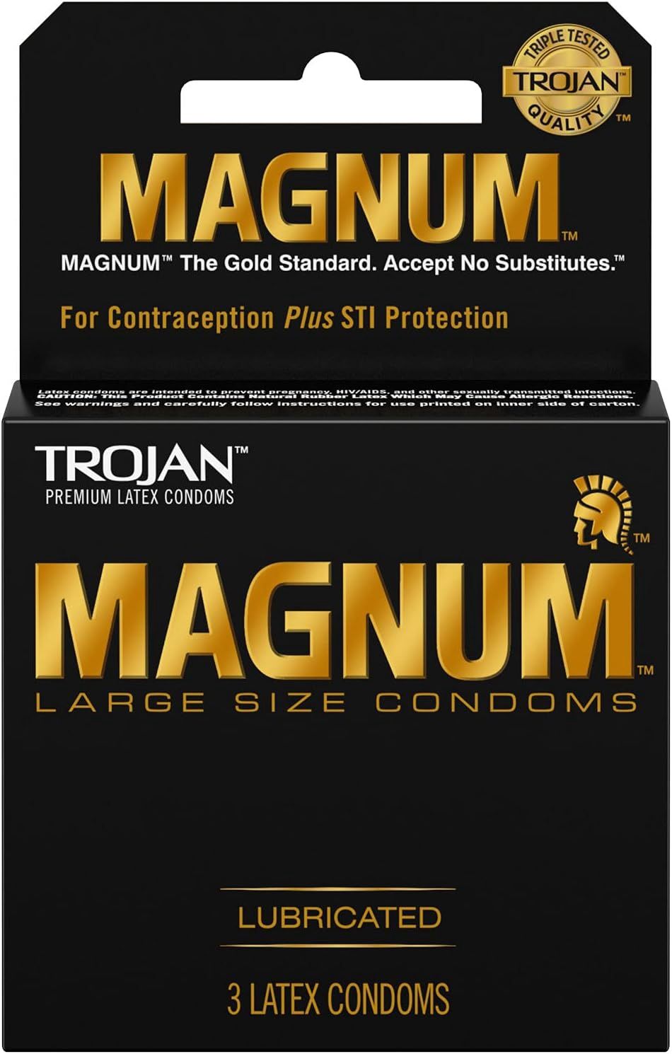 Magnum Large Size 3pk Condoms