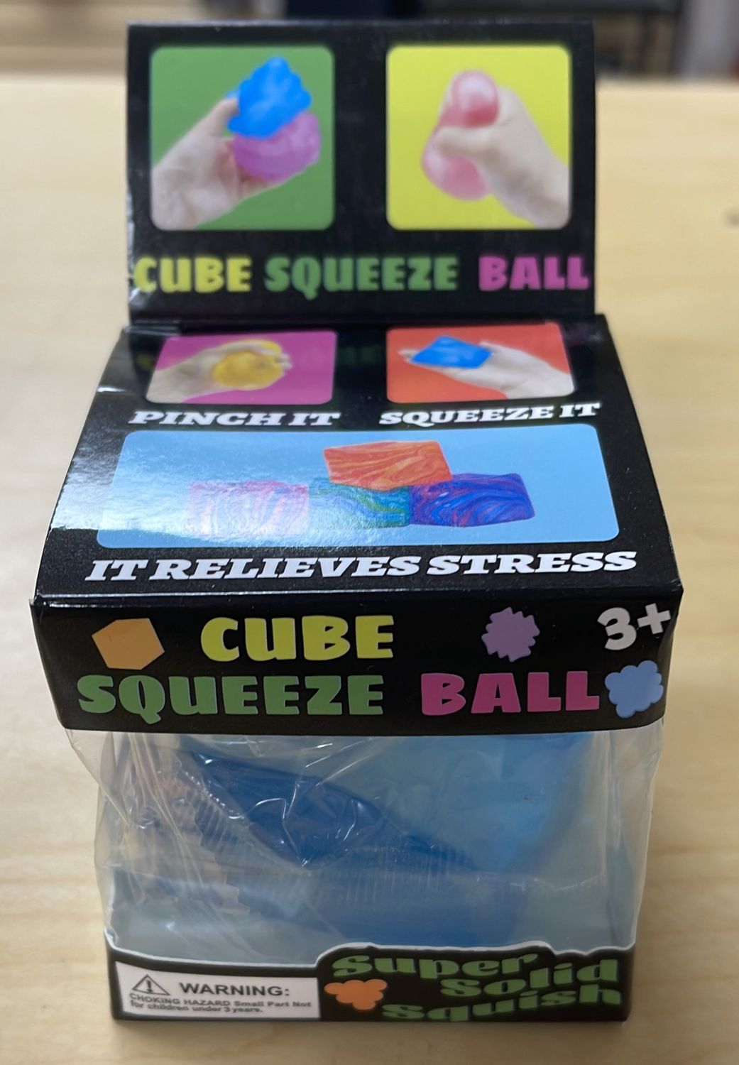 Cube Squeeze Ball