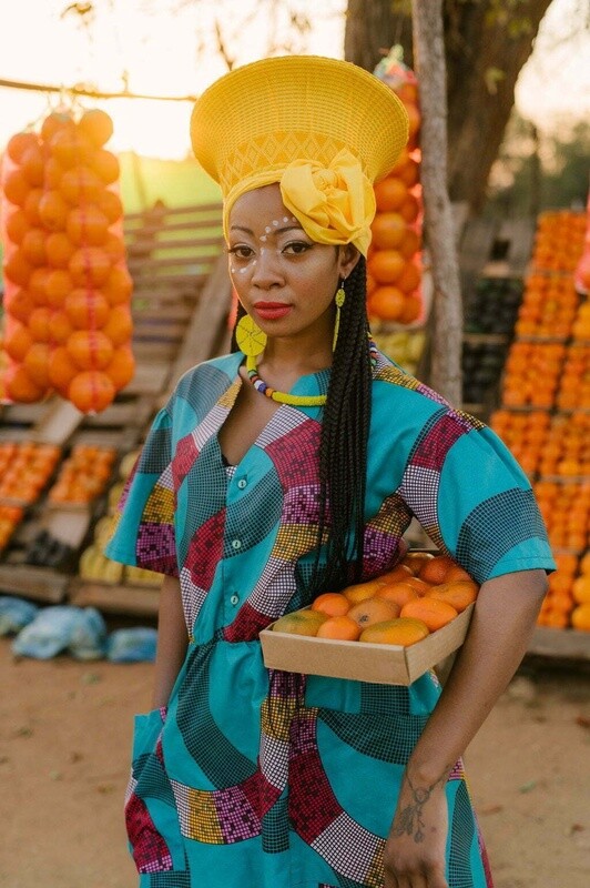 Traditional Hat - Yellow