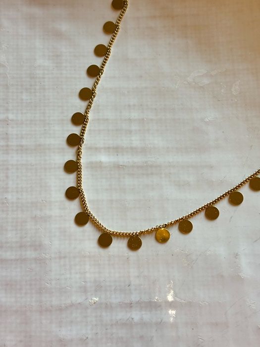 Necklace Stainless Steel (Circular Detail)