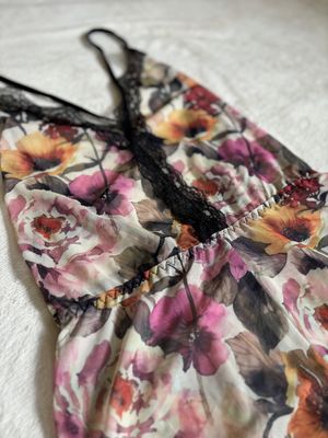 Pajamas Net Romper Floral (Mixture of Colours)