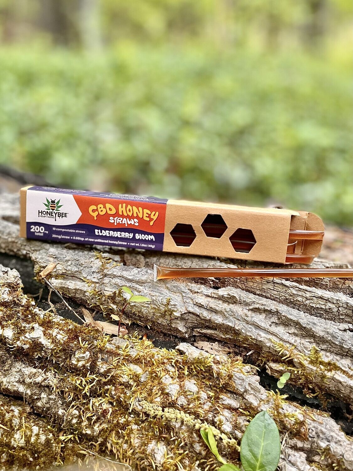 Elderberry Bloom CBD Honey Straws (10ct.)