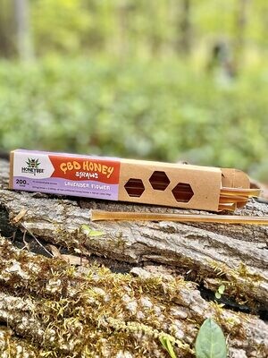 Lavender Flower CBD Honey Straws (10ct.)