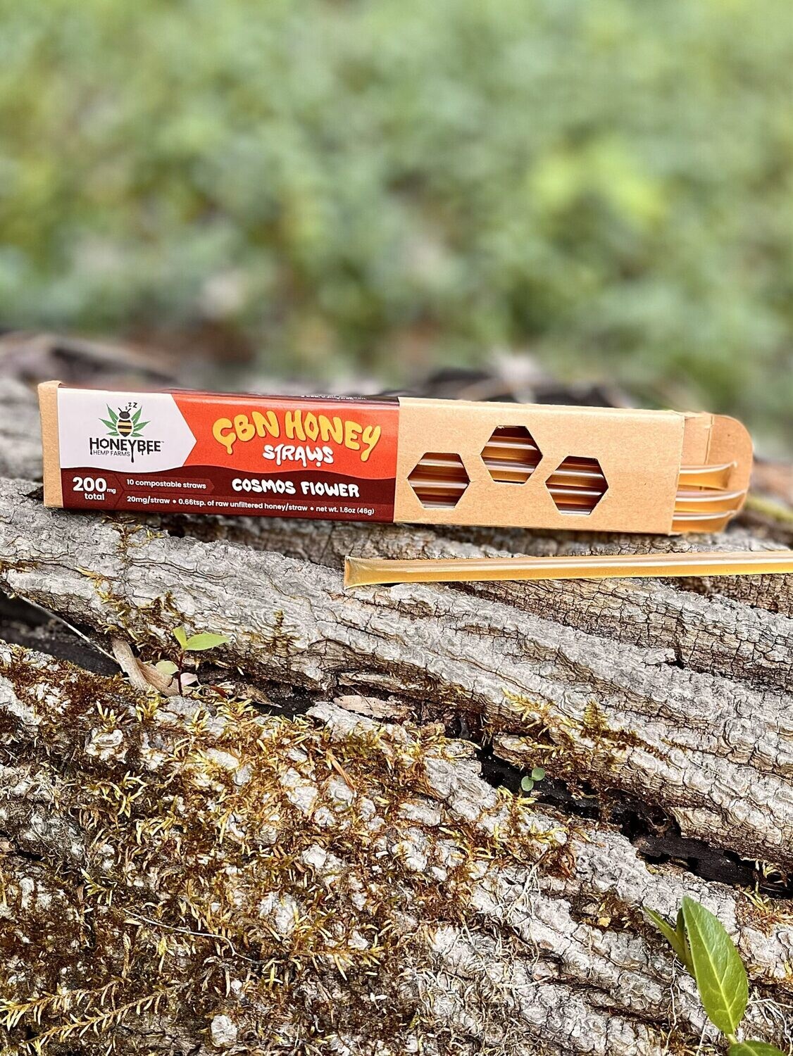 Cosmos Flower CBN Honey Straws (10ct.)