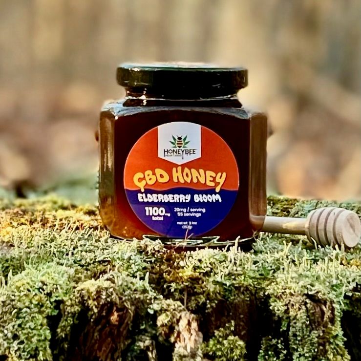 Elderberry Bloom CBD Honey (6oz.)