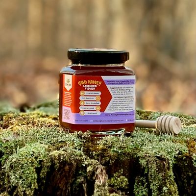 Lavender Flower CBD Honey (6oz.)