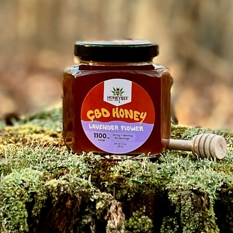 Lavender Flower CBD Honey (6oz.)