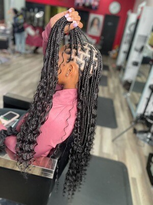  Knotless Braids