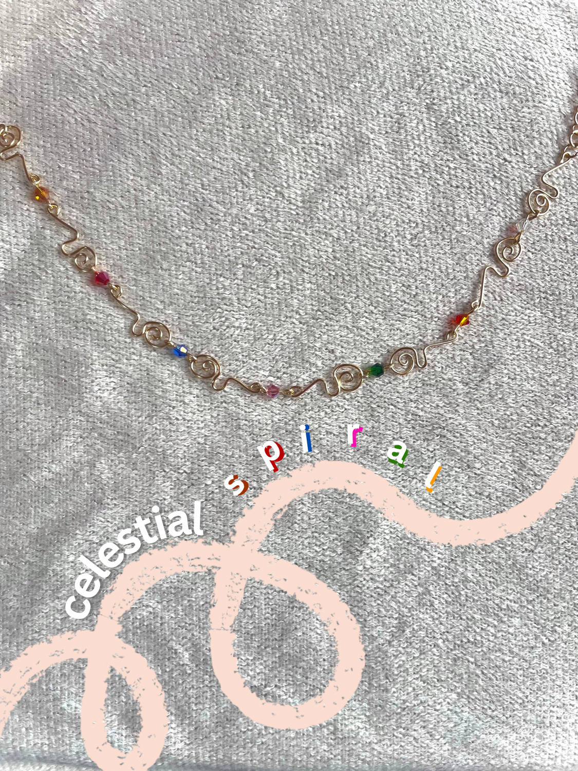 Celestial Spiral Anklet