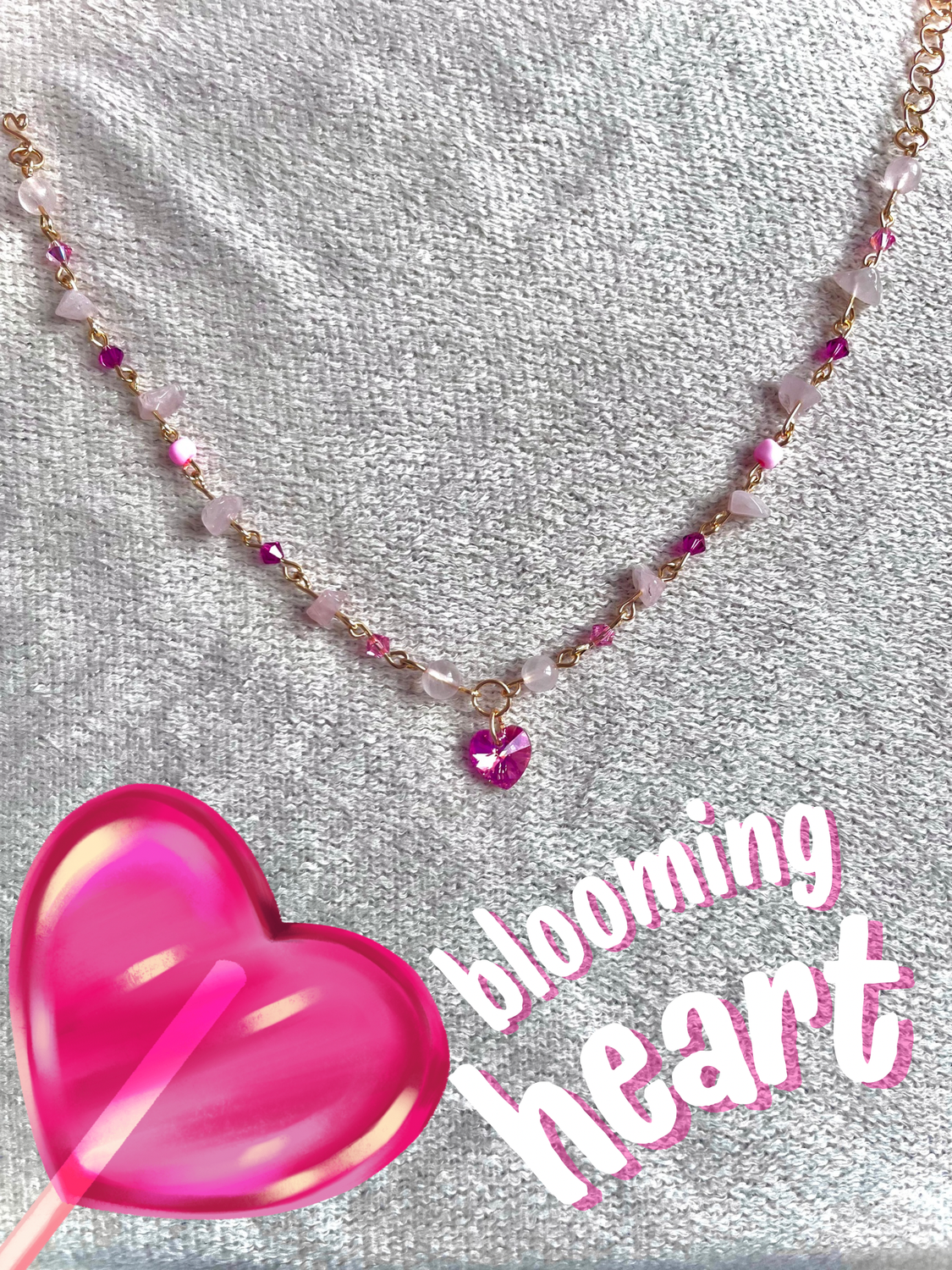 Blooming Heart Anklet