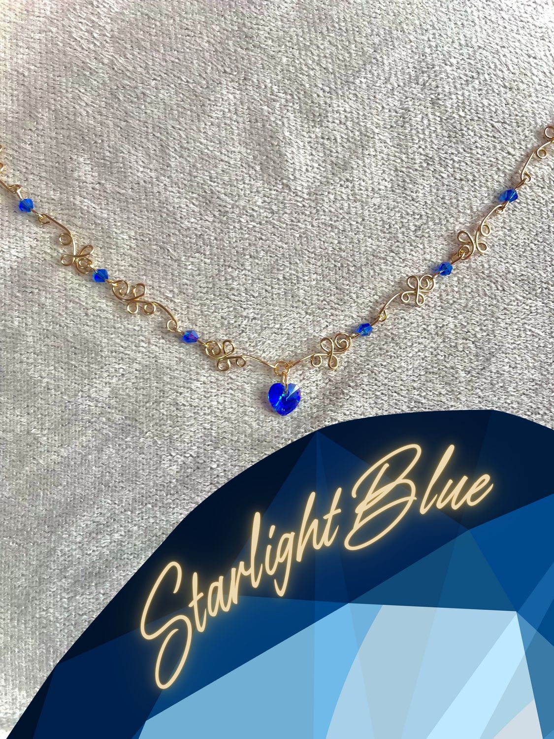 Starlight Blue Anklet