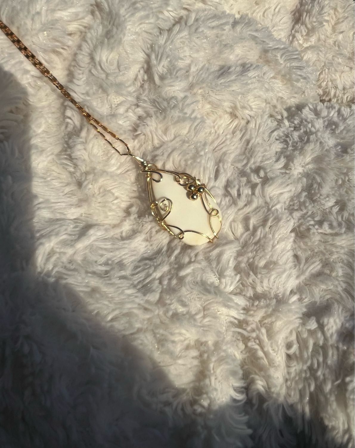 Dendrite Opal Necklace 